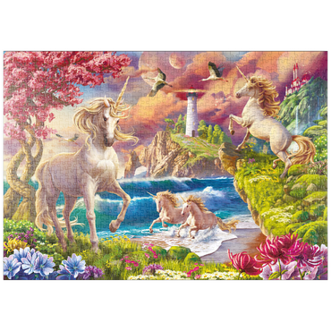 puzzleplate Fabulous Unicorns 1000 Puzzle