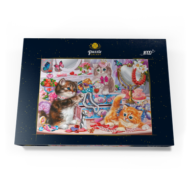 Cute Kittens with Beads 1000 Puzzle Schachtel Ansicht3