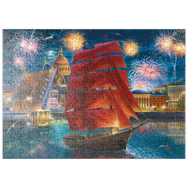 puzzleplate Scarlet Sails 200 Puzzle