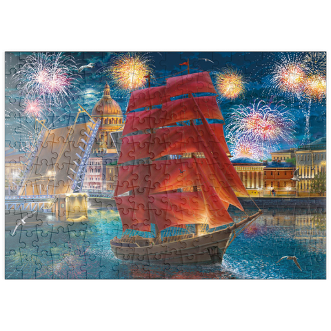 puzzleplate Scarlet Sails 200 Puzzle