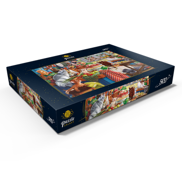 Kittens in the Kitchen 500 Puzzle Schachtel Ansicht1