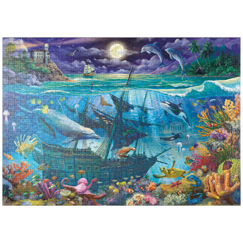 puzzleplate Evening Undersea 1000 Puzzle