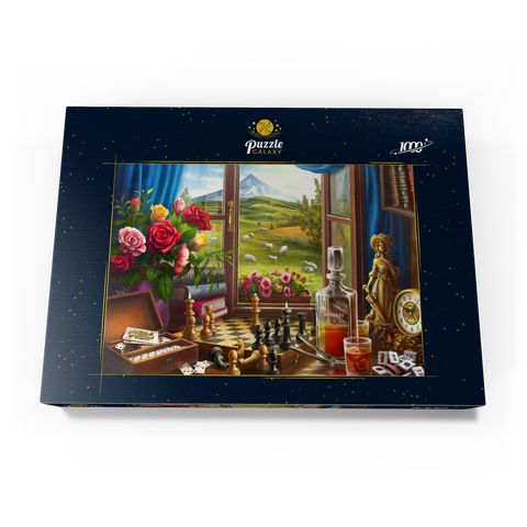 Games in the Mountains 1000 Puzzle Schachtel Ansicht3