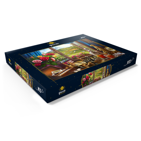 Games in the Mountains 100 Puzzle Schachtel Ansicht1