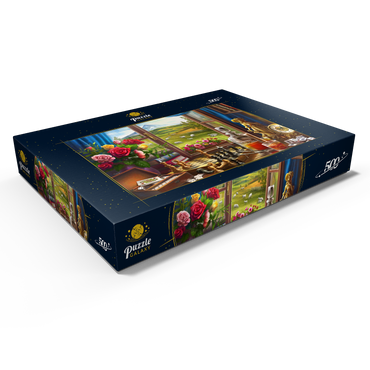 Games in the Mountains 500 Puzzle Schachtel Ansicht1