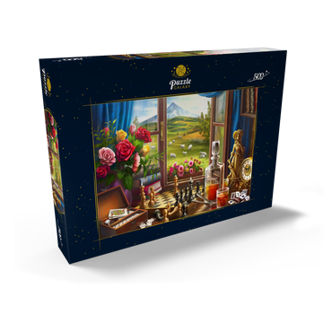 Games in the Mountains 500 Puzzle Schachtel Ansicht2