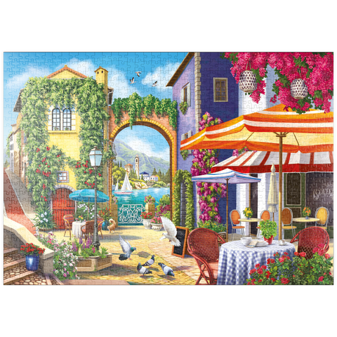 puzzleplate Sunny City by the Sea 1000 Puzzle