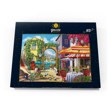 Sunny City by the Sea 100 Puzzle Schachtel Ansicht3