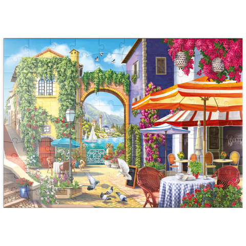puzzleplate Sunny City by the Sea 100 Puzzle