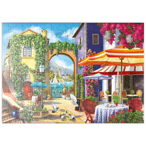 puzzleplate Sunny City by the Sea 200 Puzzle