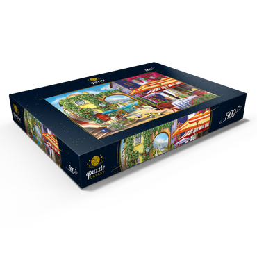 Sunny City by the Sea 500 Puzzle Schachtel Ansicht1