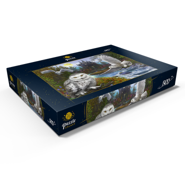 Snowy Owls 500 Puzzle Schachtel Ansicht1