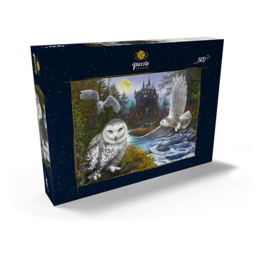 Snowy Owls 500 Puzzle Schachtel Ansicht2