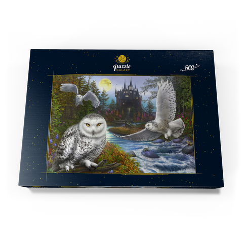 Snowy Owls 500 Puzzle Schachtel Ansicht3