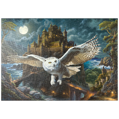 puzzleplate Magic Owl and Castle 1000 Puzzle