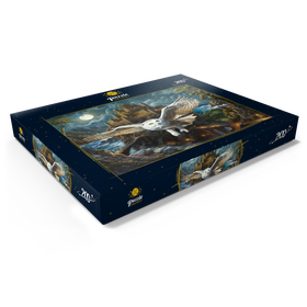 Darstellung des Puzzle Motivs Die Festung der Eulen - Puzzleteile: 200