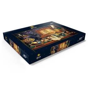 Darstellung des Puzzle Motivs Geheimnisse der Zauberbibliothek - Puzzleteile: 100