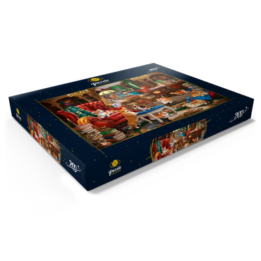 Corgi in the Library 200 Puzzle Schachtel Ansicht1