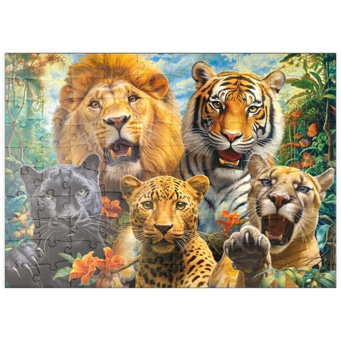 puzzleplate Selfies of Wildcats 100 Puzzle