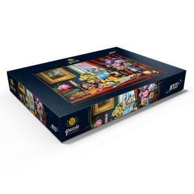 Alternative Darstellung des Puzzle-Motivs Genussvolle Momente am Seeufer – Puzzleteile: 1000