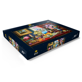 Darstellung des Puzzle Motivs Genussvolle Momente am Seeufer - Puzzleteile: 100