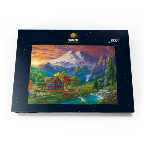Elbrus at Sunset 1000 Puzzle Schachtel Ansicht3