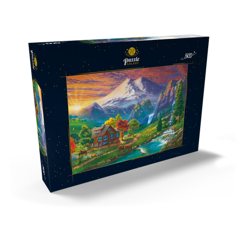 Elbrus at Sunset 500 Puzzle Schachtel Ansicht2