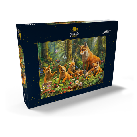 Fox Family 1000 Puzzle Schachtel Ansicht2