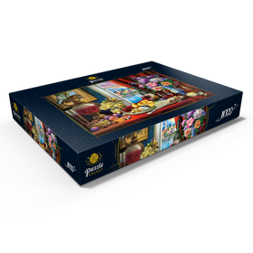 Alternative Darstellung des Puzzle-Motivs Das Leben in Farbe und Geschmack – Puzzleteile: 1000