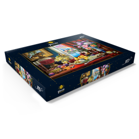 Darstellung des Puzzle Motivs Das Leben in Farbe und Geschmack - Puzzleteile: 100