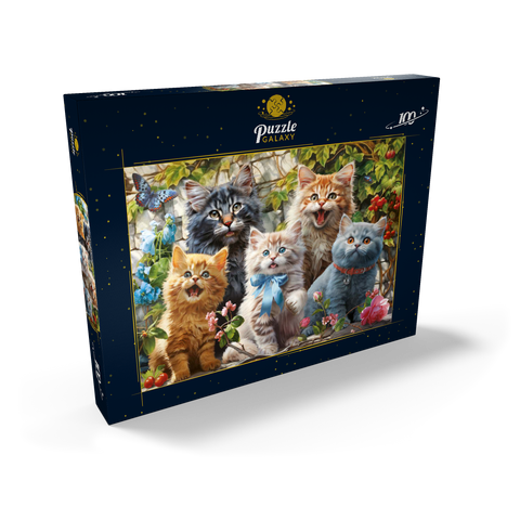 Kitten Selfie 100 Puzzle Schachtel Ansicht2