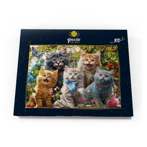 Kitten Selfie 100 Puzzle Schachtel Ansicht3