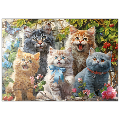 puzzleplate Kitten Selfie 200 Puzzle