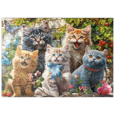 puzzleplate Kitten Selfie 500 Puzzle