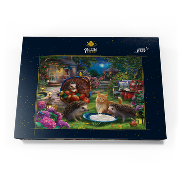 Hedgehogs & Kitten 1000 Puzzle Schachtel Ansicht3