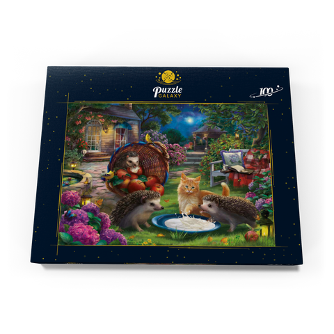 Hedgehogs & Kitten 100 Puzzle Schachtel Ansicht3