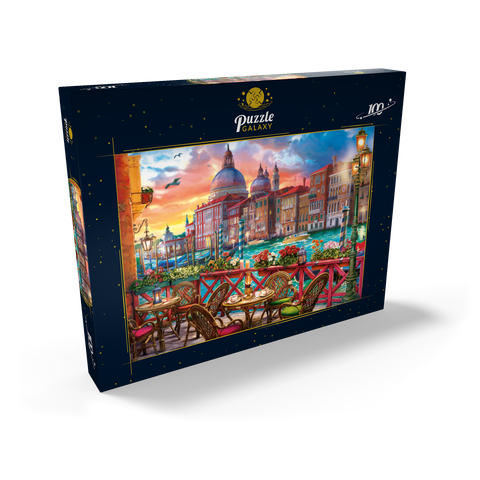 View of Santa Maria della Salute 100 Puzzle Schachtel Ansicht2