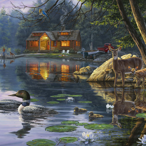 Echo Bay 500 Puzzle 3D Modell