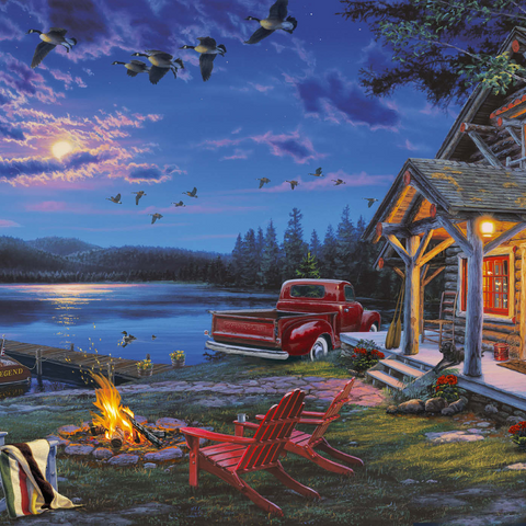 The Perfect Getaway 1000 Puzzle 3D Modell