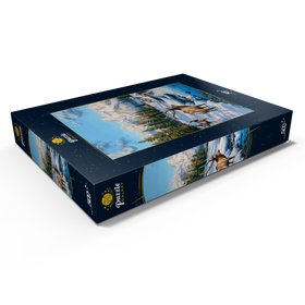 Darstellung des Puzzle Motivs Frostiger Morgen in den Bergen - Puzzleteile: 500