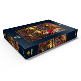 Darstellung des Puzzle Motivs Der Weihnachtsmann ist da! - Puzzleteile: 500