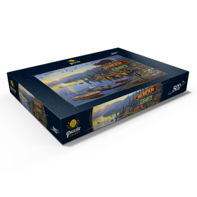 Darstellung des Puzzle Motivs Abenteuer in der Big Bear Lodge - Puzzleteile: 500