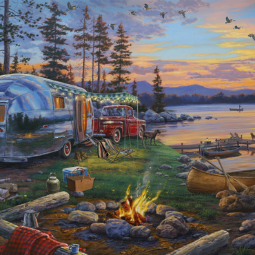 Happy Campers 1000 Puzzle 3D Modell