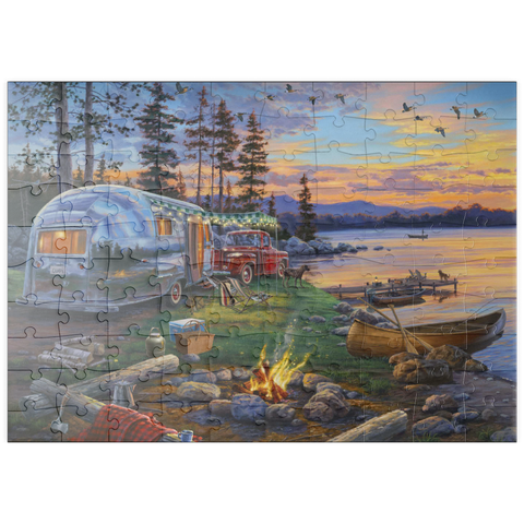 puzzleplate Happy Campers 100 Puzzle
