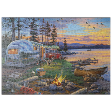 puzzleplate Happy Campers 500 Puzzle