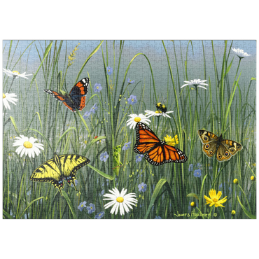 puzzleplate Wildflowers & Butterflies 1000 Puzzle