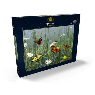 Wildflowers & Butterflies 100 Puzzle Schachtel Ansicht2