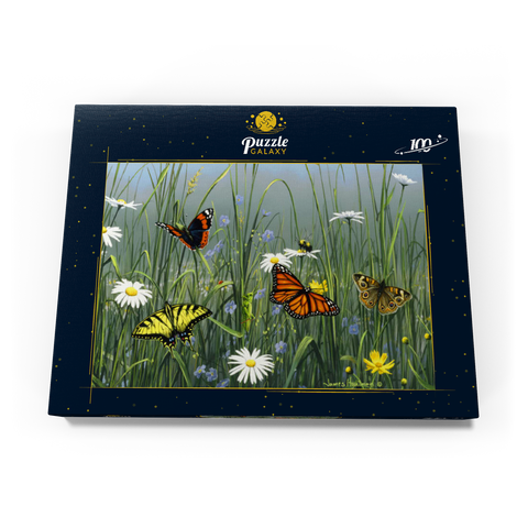 Wildflowers & Butterflies 100 Puzzle Schachtel Ansicht3
