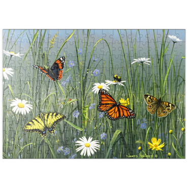 puzzleplate Wildflowers & Butterflies 200 Puzzle