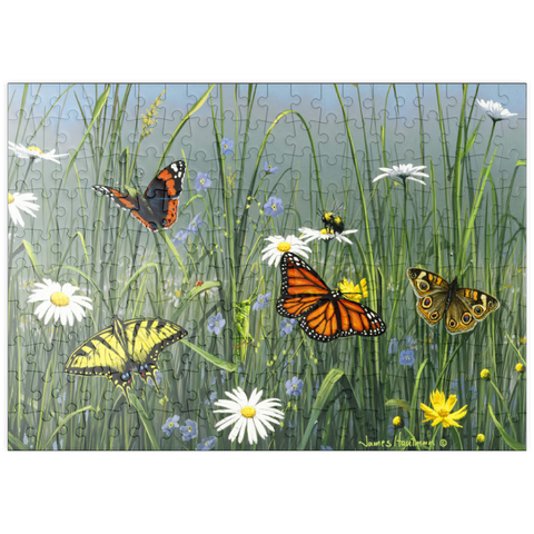 puzzleplate Wildflowers & Butterflies 200 Puzzle